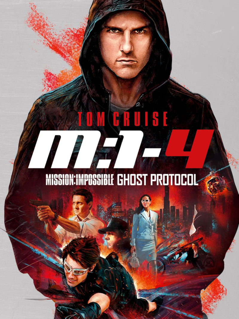 Mission Impossibile Ghost Protocol paper poster