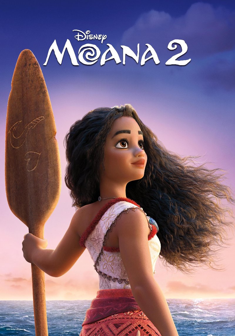 Moana 2 paper poster