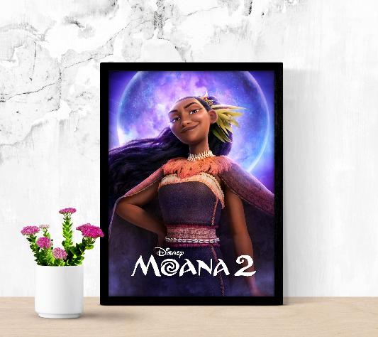 Moana 2 framed poster