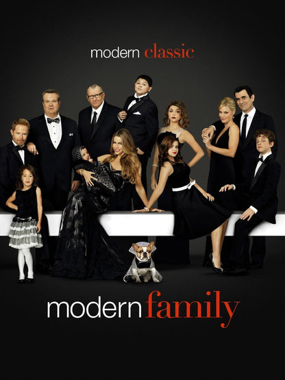 Modern Family paper poster