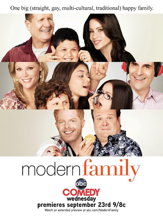 Modern Family paper poster