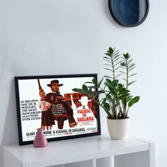 A Fistful of Dollars - framed poster