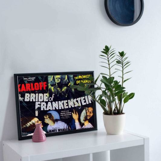 Bride of Frankenstein - framed poster