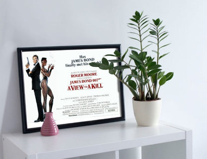 A View To A Kill - framed poster