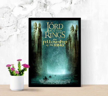 The Lord of the Rings The Fellowship of The Ring framed poster