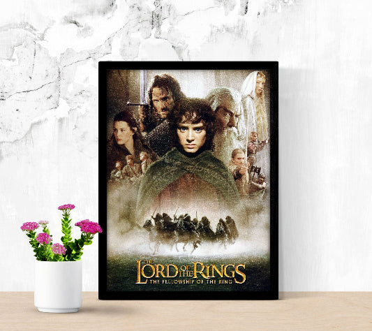 The Lord of the Rings The Fellowship of The Ring framed poster