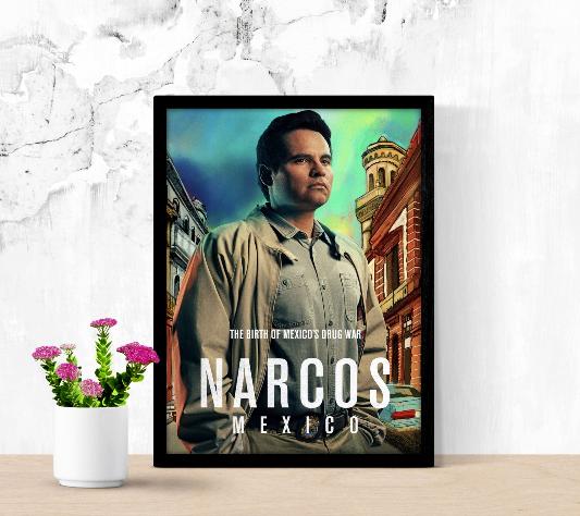 Narcos Mexico framed poster