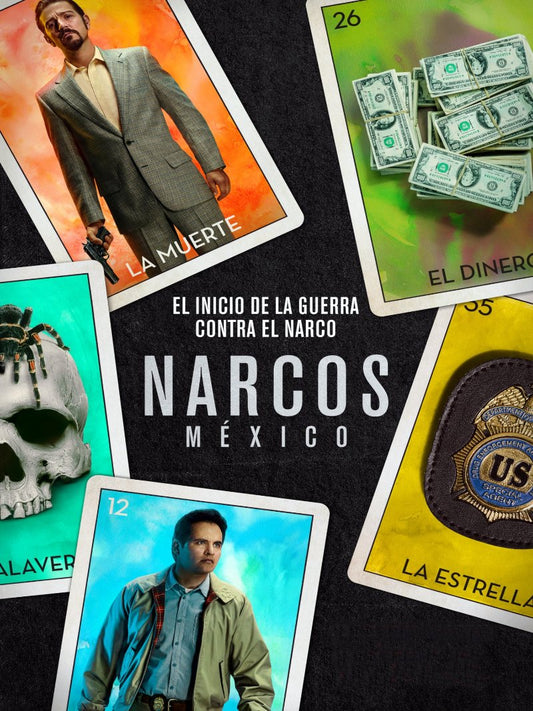 Narcos Mexico paper poster