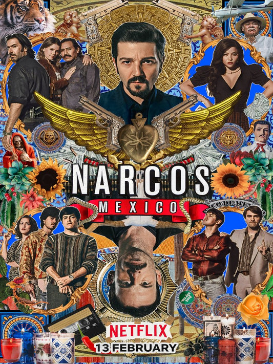 Narcos Mexico paper poster