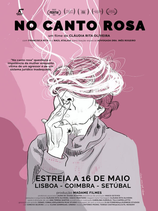 No canto rosa - poster