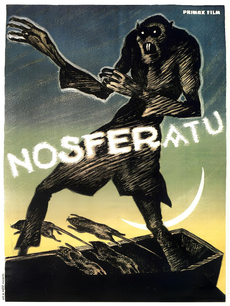 Nosferatu A Symphony of Horror paper poster