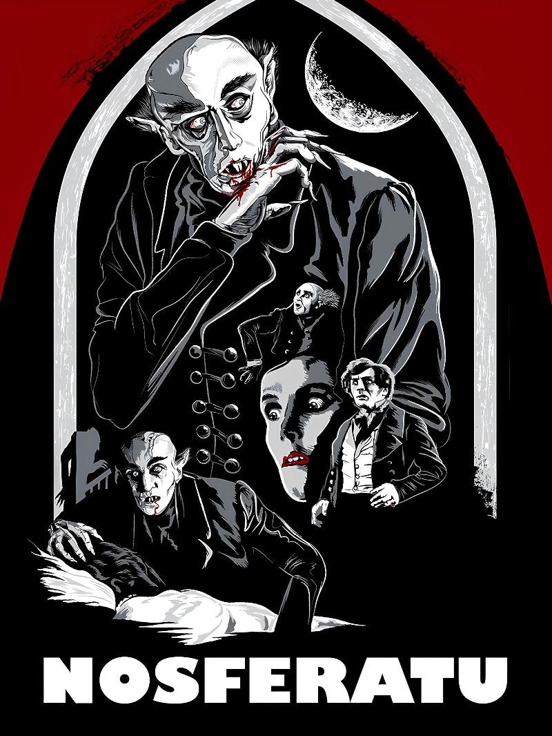 Nosferatu A Symphony of Horror paper poster