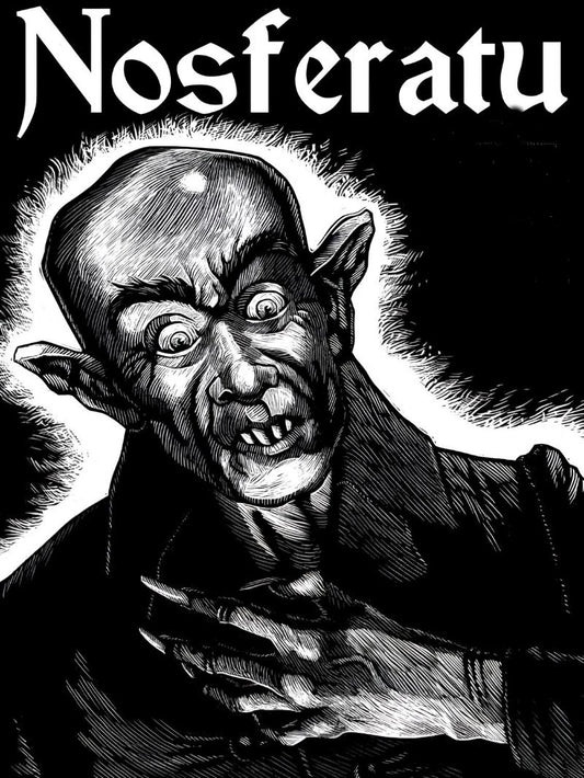 Nosferatu A Symphony of Horror paper poster