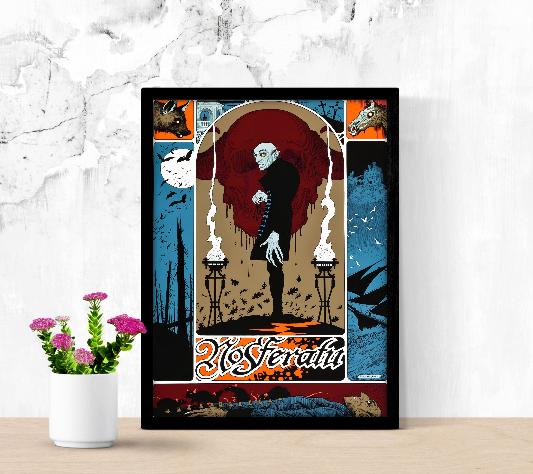 Nosferatu A Symphony of Horror framed poster