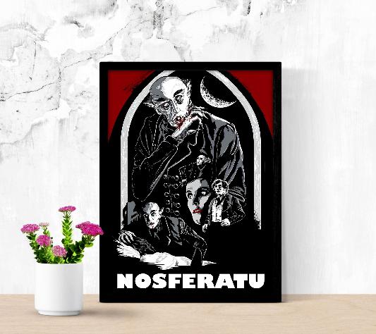 Nosferatu A Symphony of Horror framed poster