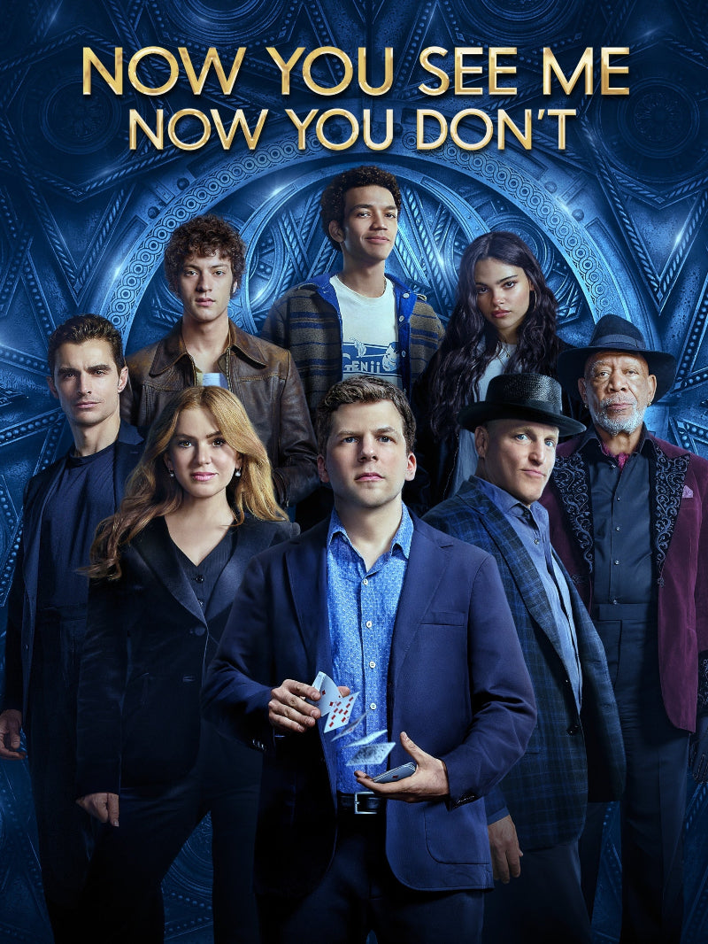 Now You See Me Now You Don't paper poster