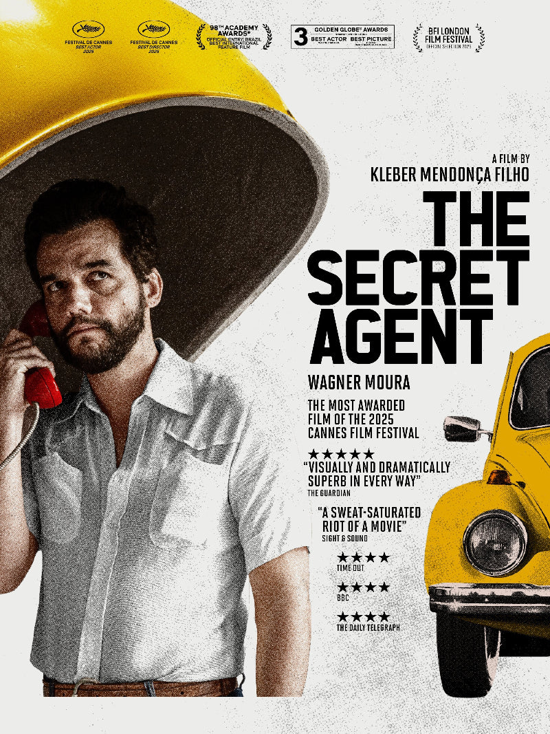 O Agente Secreto paper poster