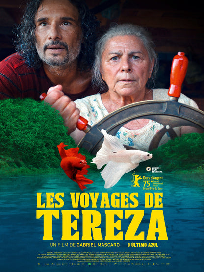 Les voyages de Tereza paper poster