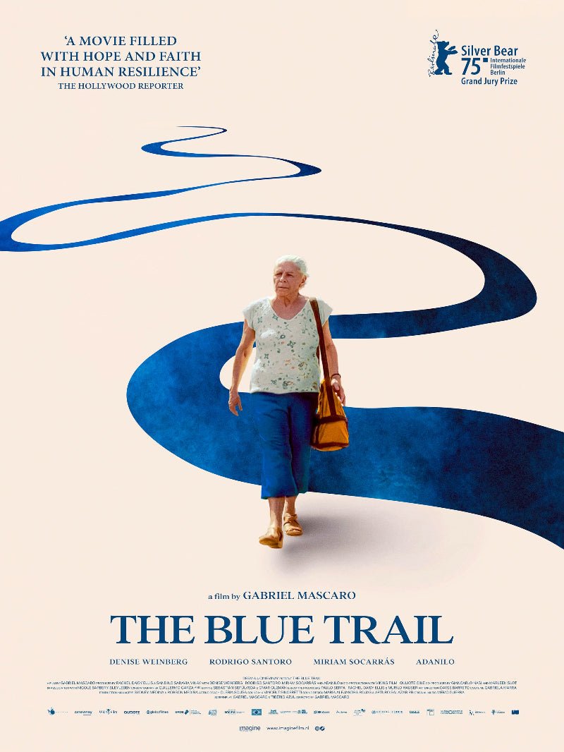 The Blue Trail paper poster
