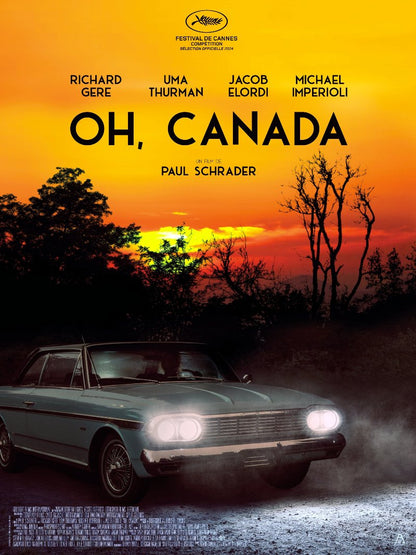 Oh Canada paper poster