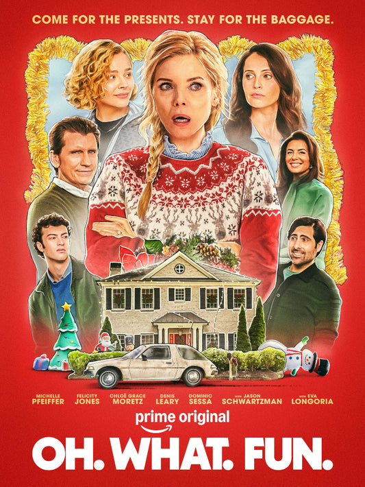 Oh What Fun paper poster