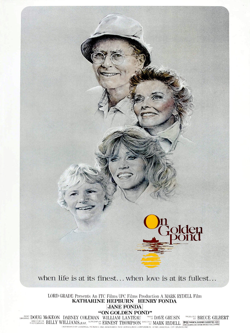 On Golden Pond paper poster
