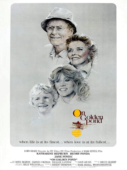 On Golden Pond paper poster