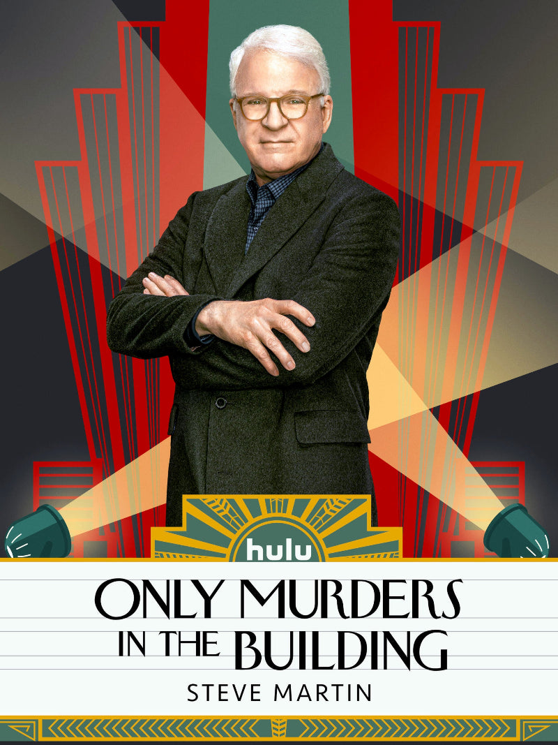 Only Murders In The Building paper poster