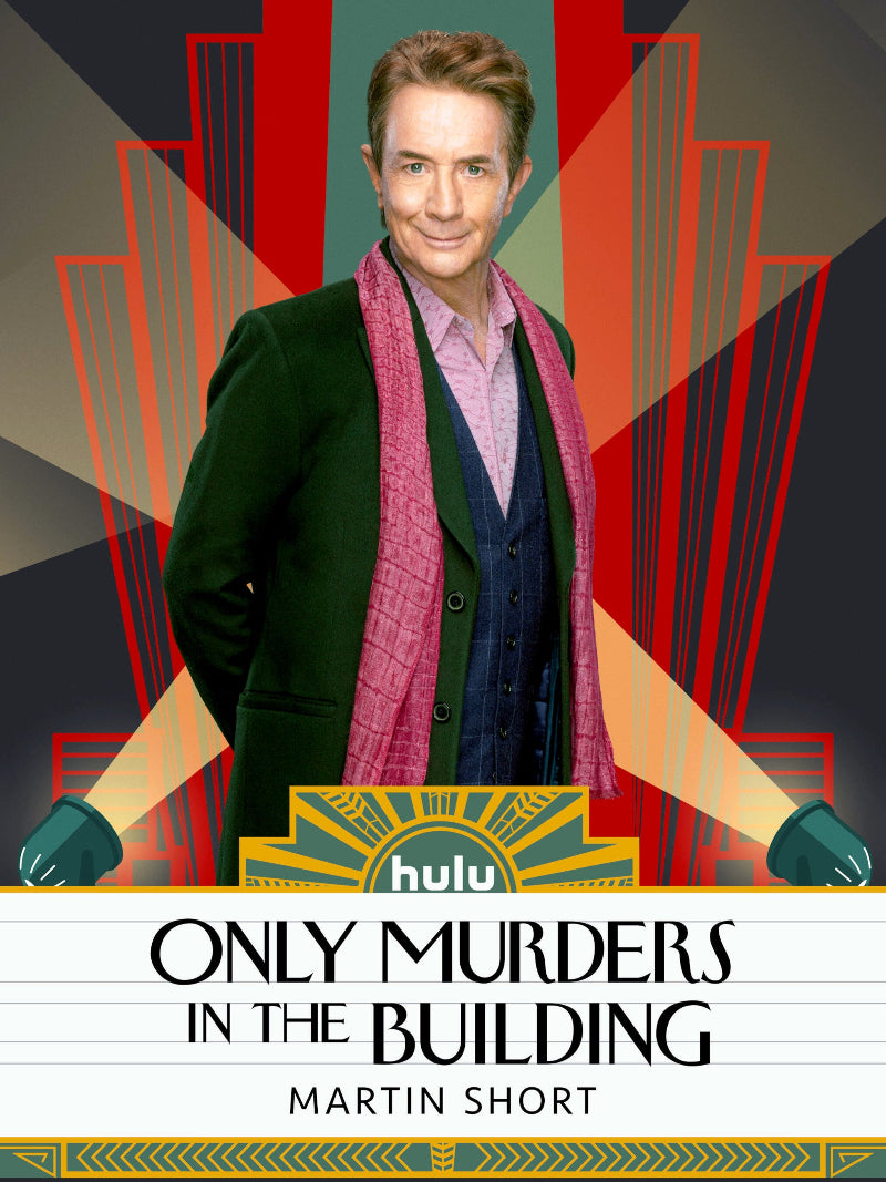 Only Murders In The Building paper poster
