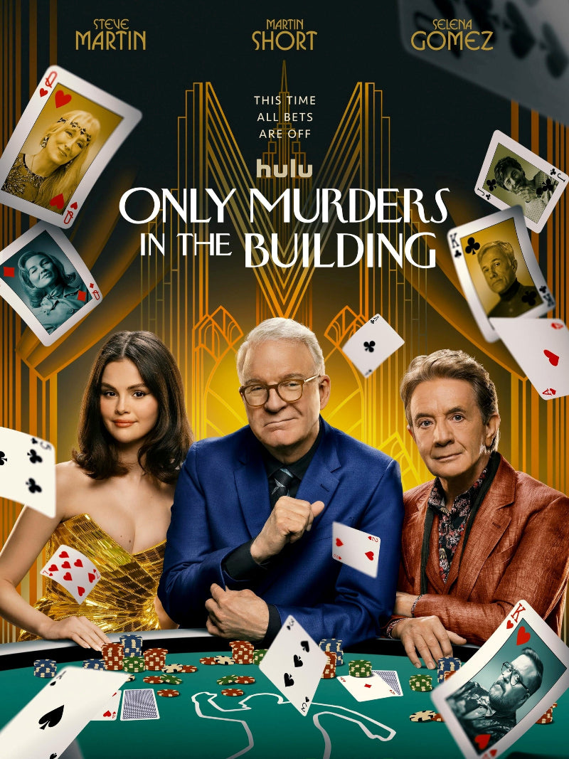 Only Murders In The Building paper poster