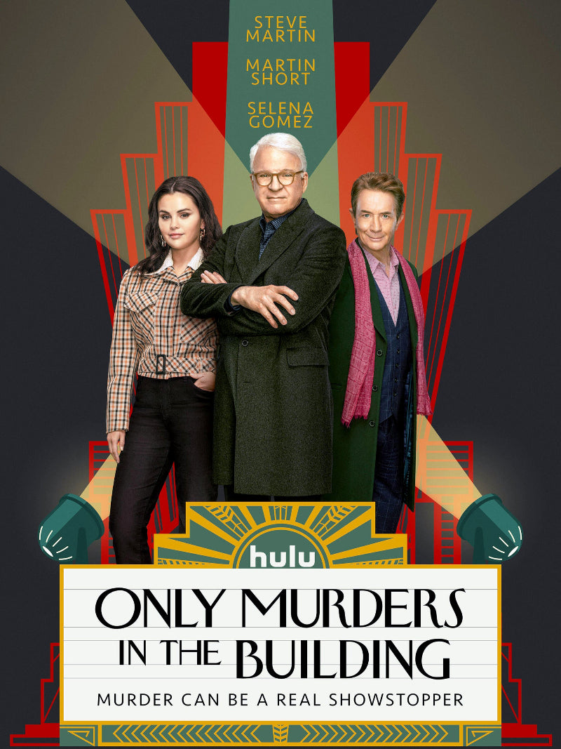 Only Murders In The Building paper poster
