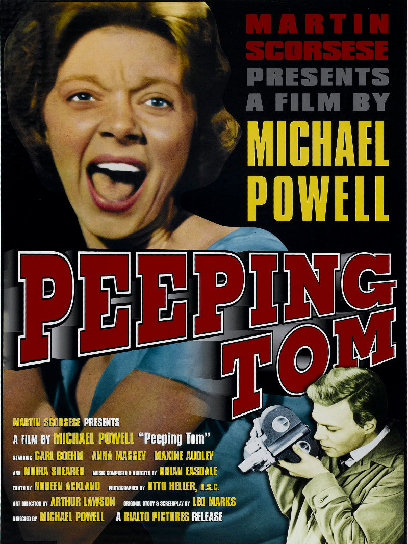 Peeping Tom paper poster