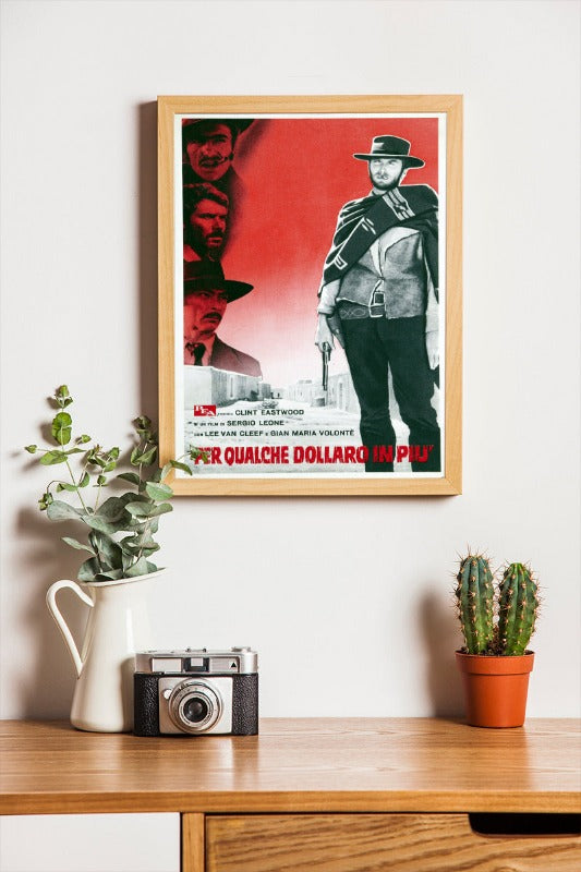 Per qualche dollaro in più - framed poster