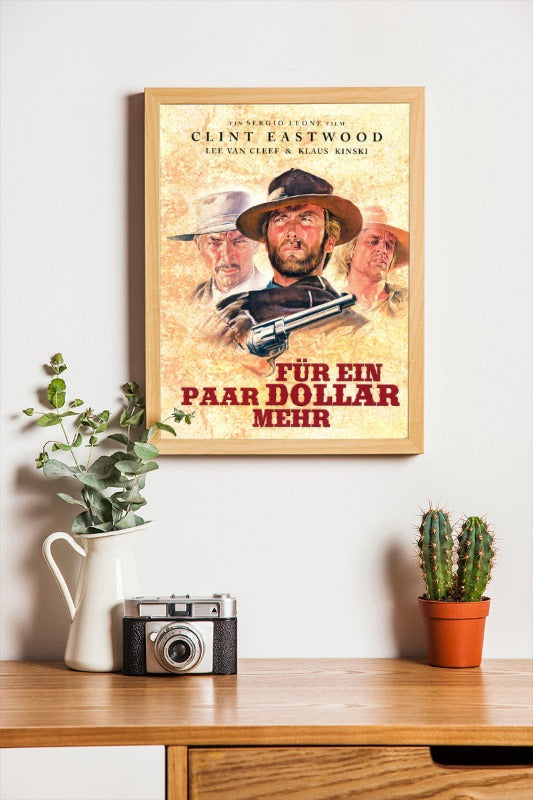 Für Ein Paar Dollar Mehr - framed poster