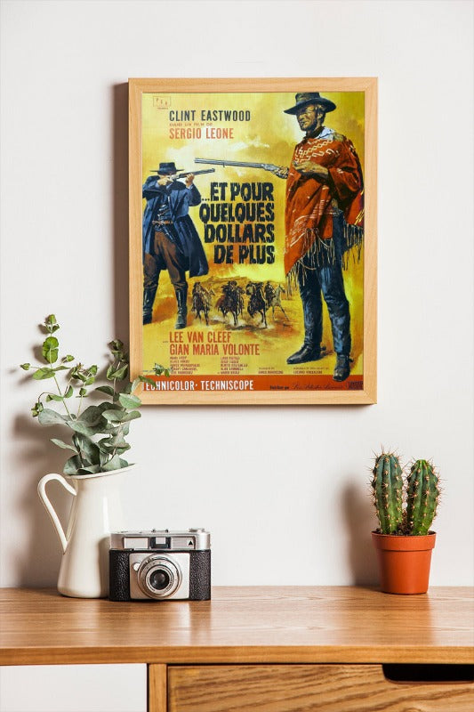 Et Pour Quelques Dollars de Plus - framed poster