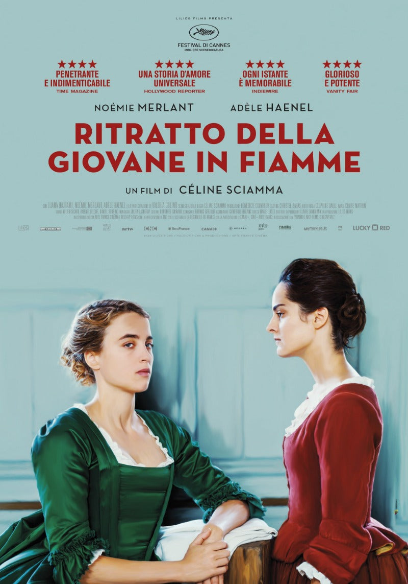 Ritratto della giovane in fiamme - poster