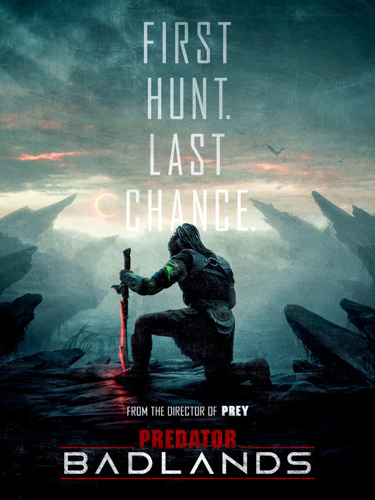 Predator Badlands paper poster