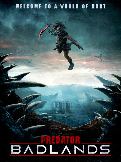 Predator Badlands paper poster