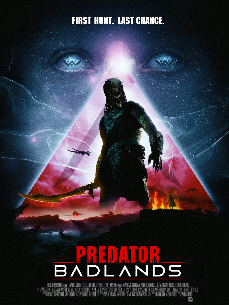Predator Badlands paper poster