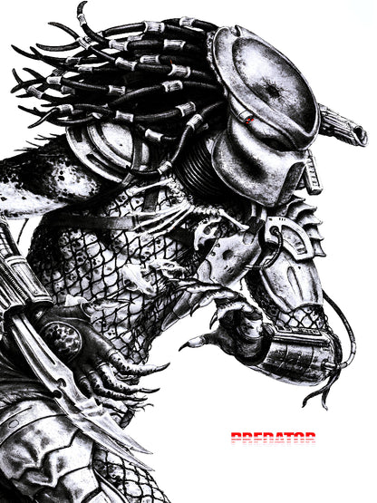 Predator paper poster