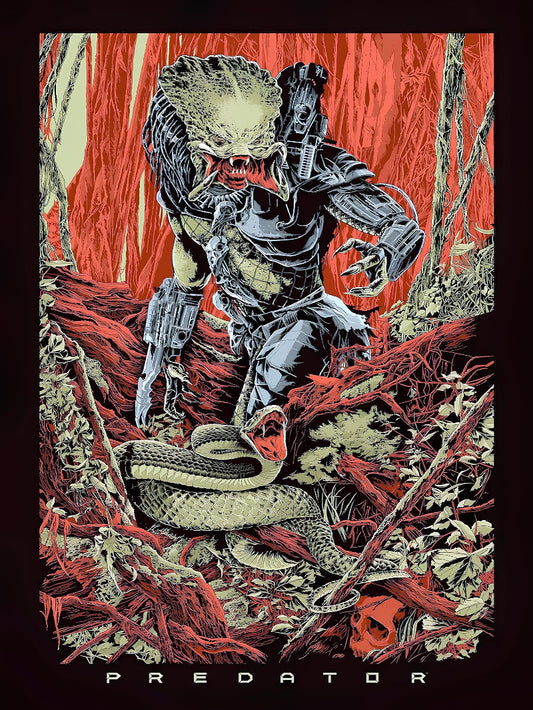 Predator paper poster