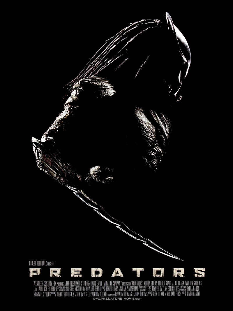 Predator paper poster