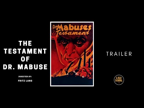 Das Testament des Dr. Mabuse - trailer