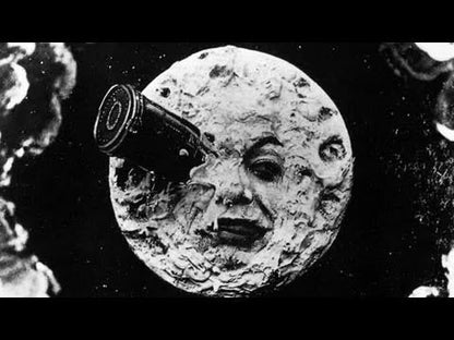 Le voyage dans la lune - paper poster