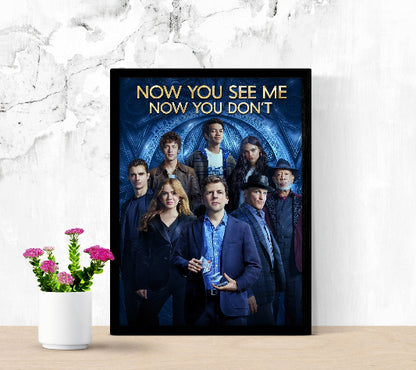 Now You See Me Now You Don't framed poster