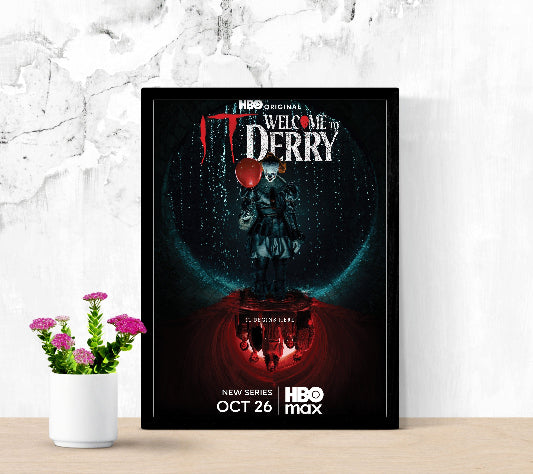 It Welcome To Derry framed poster