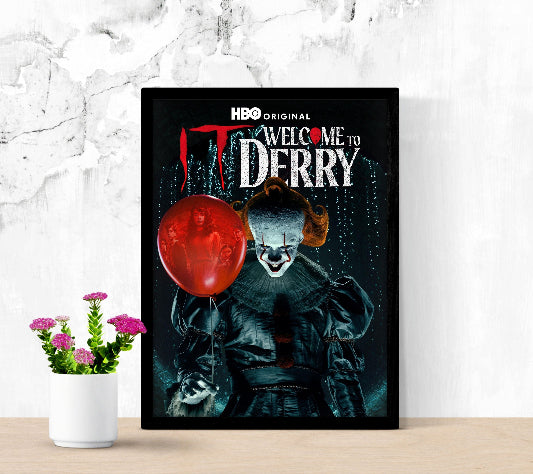 It Welcome To Derry framed poster