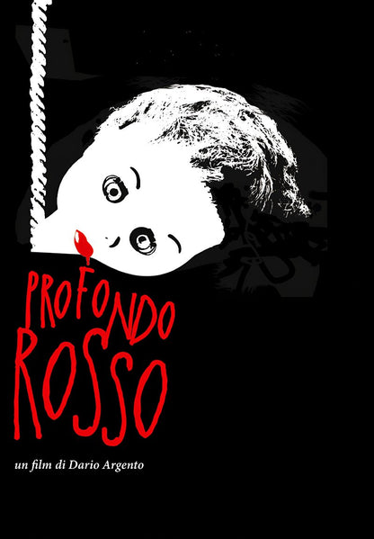 Profondo Rosso paper poster