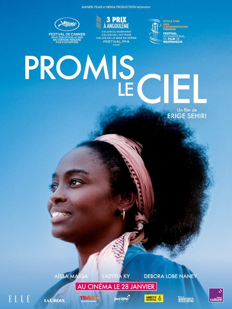 Promis le ciel paper poster