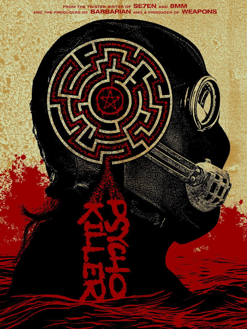 Psycho Killer paper poster